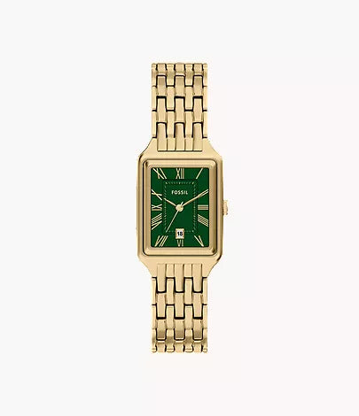 Raquel 23mm Three-Hand Date Gold-Tone Stainless Steel Watch K1