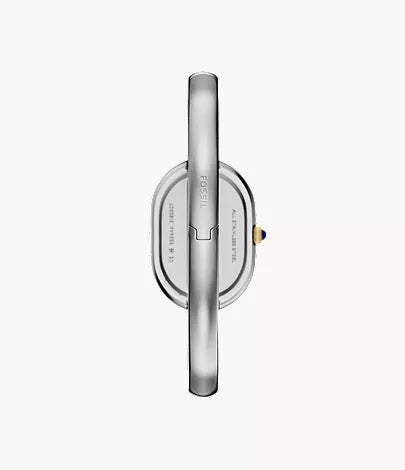 Sloan 25mm Three-Hand Stainless Steel Watch Bangle