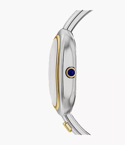 Sloan 25mm Three-Hand Stainless Steel Watch Bangle