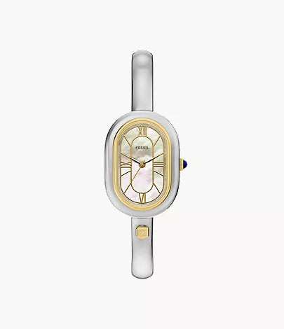 Sloan 25mm Three-Hand Gold-Tone Stainless Steel Watch Bangle T7