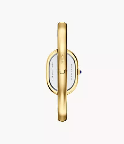 Sloan 25mm Three-Hand Gold-Tone Stainless Steel Watch Bangle