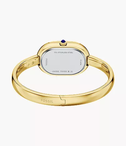 Sloan 25mm Three-Hand Gold-Tone Stainless Steel Watch Bangle