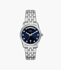 Scarlette 34mm Three-Hand Day-Date Stainless Steel Watch