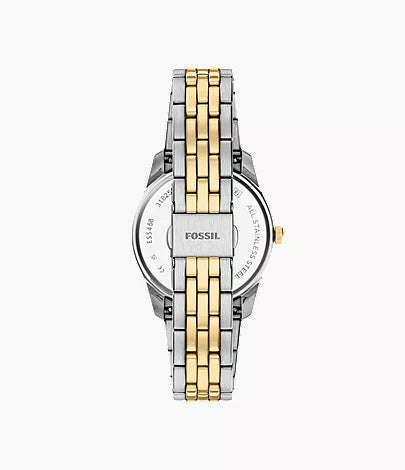 Scarlette 34mm Three-Hand Day-Date Two-Tone Stainless Steel Watch