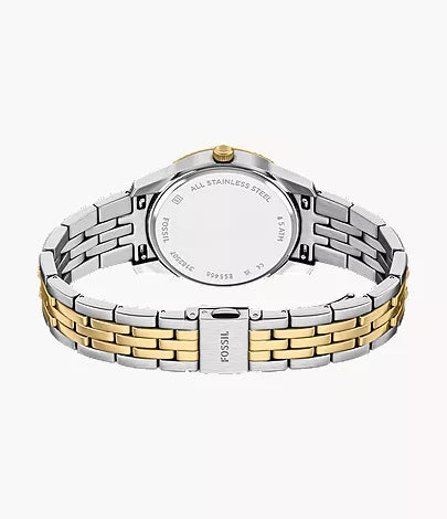 Scarlette 34mm Three-Hand Day-Date Two-Tone Stainless Steel Watch