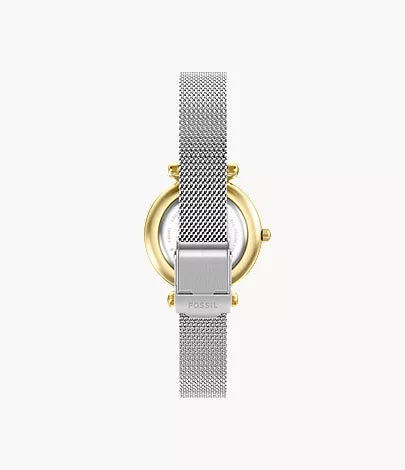 Carlie Mini 28mm Three-Hand Stainless Steel Watch