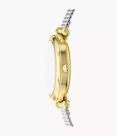 Carlie Mini 28mm Three-Hand Stainless Steel Watch