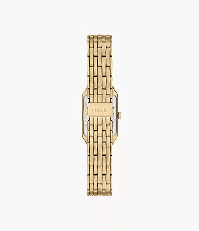 Raquel Mini 18mm Three-Hand Gold-Tone Stainless Steel Watch