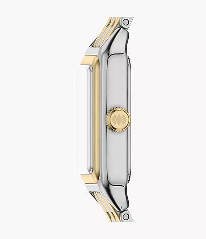 Raquel Mini 18mm Three-Hand Two-Tone Stainless Steel Watch