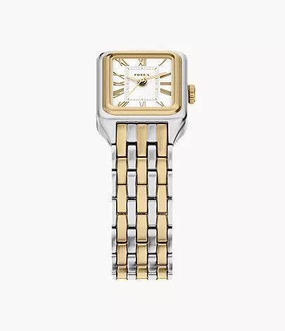Raquel Mini 18mm Three-Hand Two-Tone Stainless Steel Watch