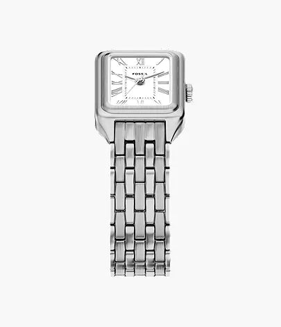 Raquel Mini 18mm Three-Hand Stainless Steel Watch