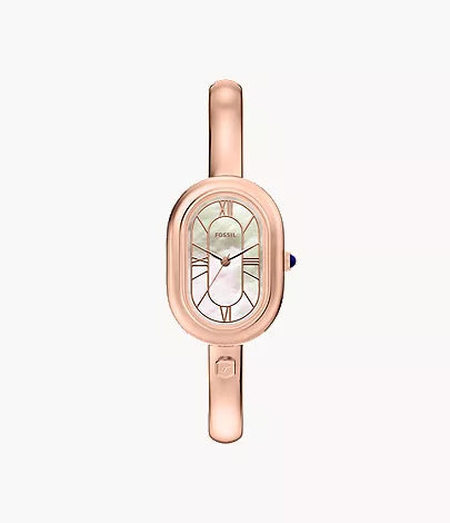 Sloan 25mm Three-Hand Gold-Tone Stainless Steel Watch Bangle T7