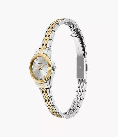 Scarlette Mini 20mm Three-Hand Two-Tone Stainless Steel Watch