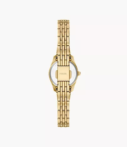 Scarlette Mini 20mm Three-Hand Gold-Tone Stainless Steel Watch