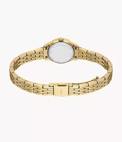 Scarlette Mini 20mm Three-Hand Gold-Tone Stainless Steel Watch