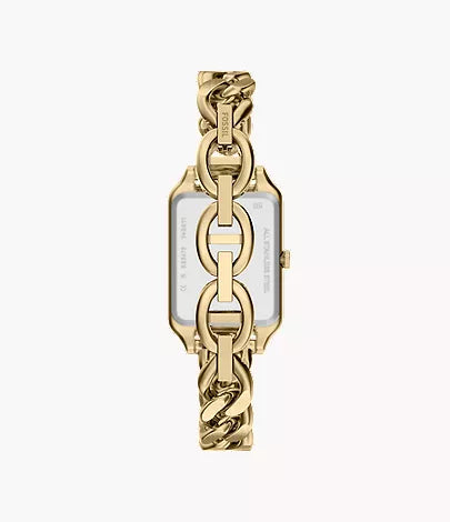 Raquel 23mm Three-Hand Gold-Tone Stainless Steel Watch