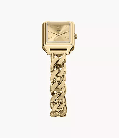 Raquel 23mm Three-Hand Gold-Tone Stainless Steel Watch