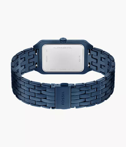 Raquel 26mm Three-Hand Navy Stainless Steel Watch