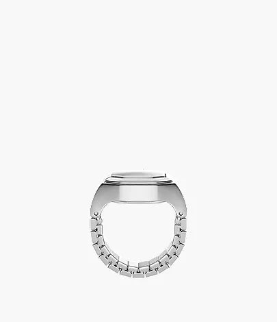 Harlow Watch Ring 17mm Two-Hand Stainless Steel