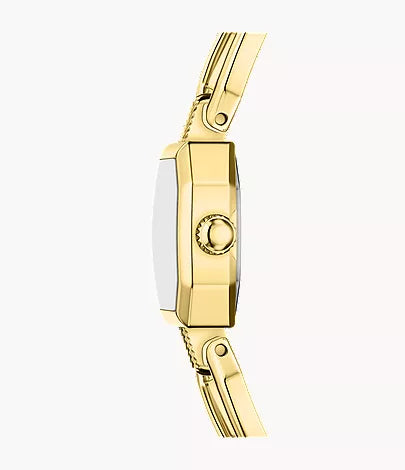 Harlow Mini 20mm Two-Hand Gold-Tone Stainless Steel Watch
