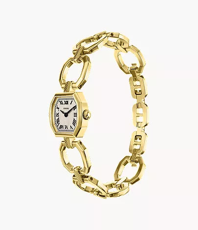 Harlow Mini 20mm Two-Hand Gold-Tone Stainless Steel Watch