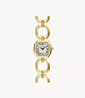 Harlow Mini 20mm Two-Hand Gold-Tone Stainless Steel Watch