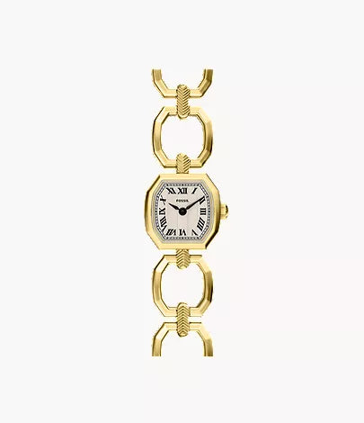 Harlow Mini 20mm Two-Hand Gold-Tone Stainless Steel Watch