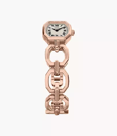 Harlow Mini 20mm Two-Hand Rose Gold-Tone Stainless Steel Watch
