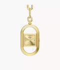 Watch Bag Charm 19mm Two-Hand Gold-Tone
