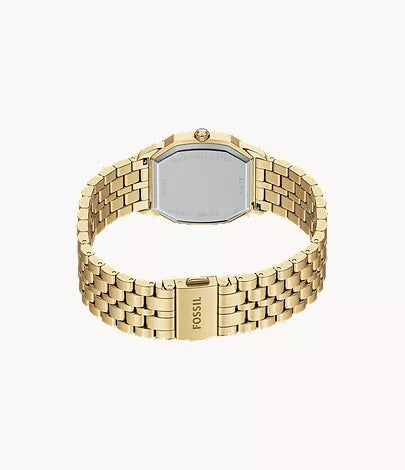 Harlow 27mm Three-Hand Gold-Tone Stainless Steel Watch