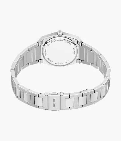 Everett 27mm Three-Hand Stainless Steel Watch