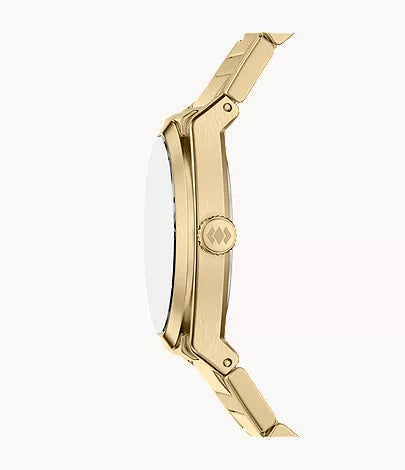 Everett 27mm Three-Hand Gold-Tone Stainless Steel Watch