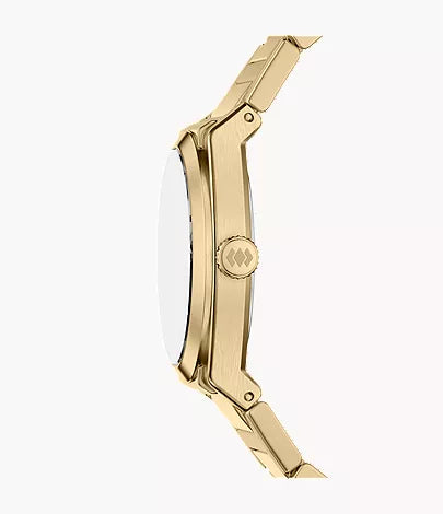 Everett 27mm Three-Hand Gold-Tone Stainless Steel Watch