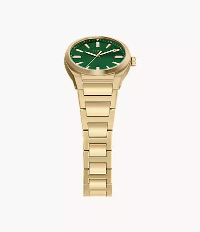 Everett 27mm Three-Hand Gold-Tone Stainless Steel Watch