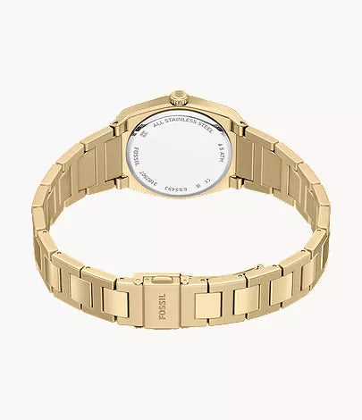 Everett 27mm Three-Hand Gold-Tone Stainless Steel Watch