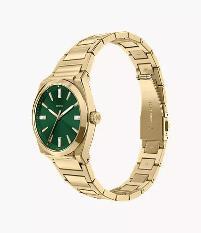 Everett 27mm Three-Hand Gold-Tone Stainless Steel Watch