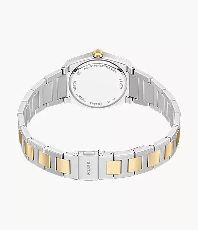 Everett 27mm Three-Hand Two-Tone Stainless Steel Watch
