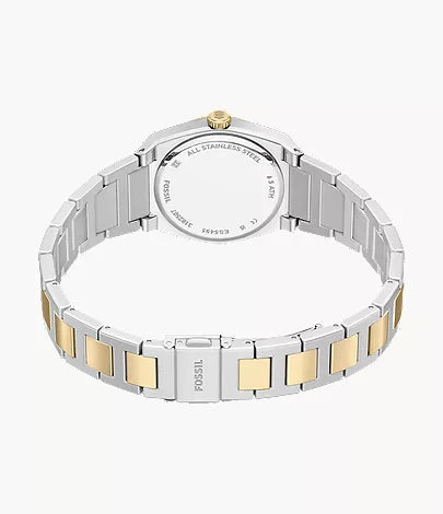 Everett 27mm Three-Hand Two-Tone Stainless Steel Watch
