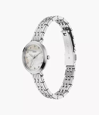 Heidi 26mm Three-Hand Stainless Steel Watch