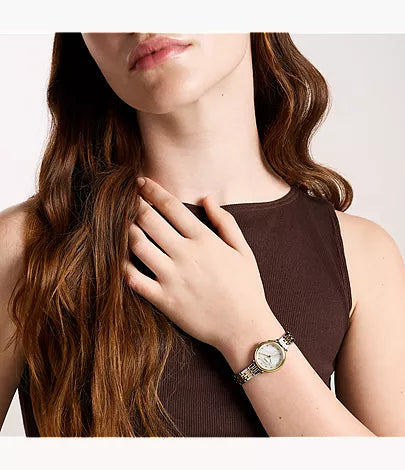 Heidi 26mm Three-Hand Two-Tone Stainless Steel Watch