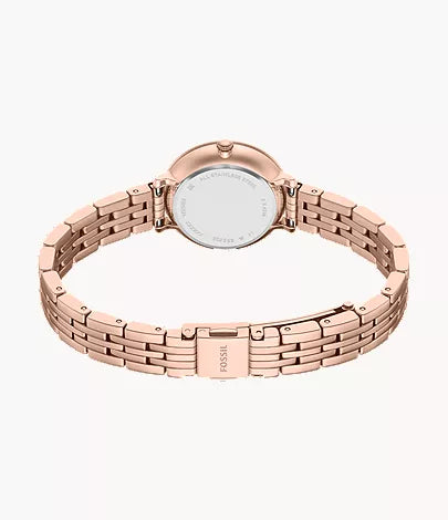 Heidi 26mm Three-Hand Rose Gold-Tone Stainless Steel Watch