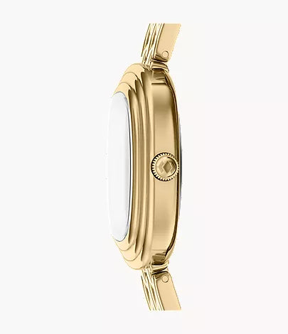 Emerson 30mm Three-Hand Gold-Tone Stainless Steel Watch