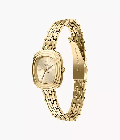 Emerson 30mm Three-Hand Gold-Tone Stainless Steel Watch