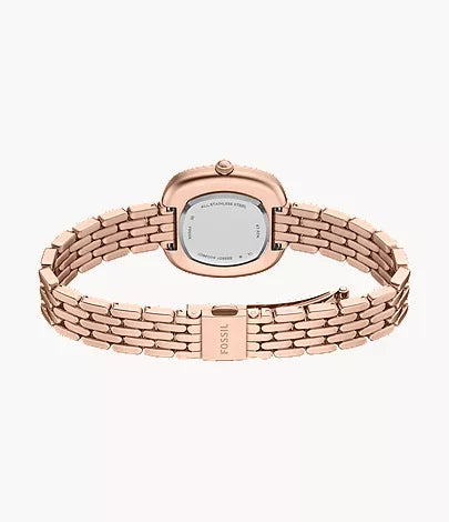 Emerson 30mm Three-Hand Rose Gold-Tone Stainless Steel Watch