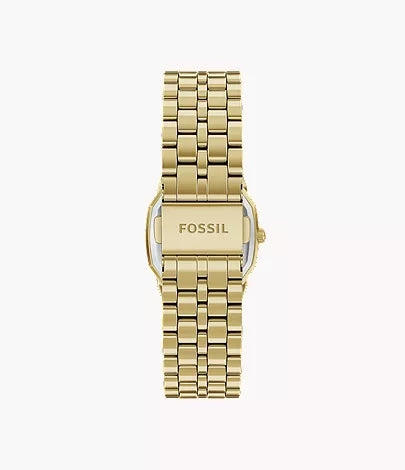 Harlow 27mm Three-Hand Gold-Tone Stainless Steel Watch