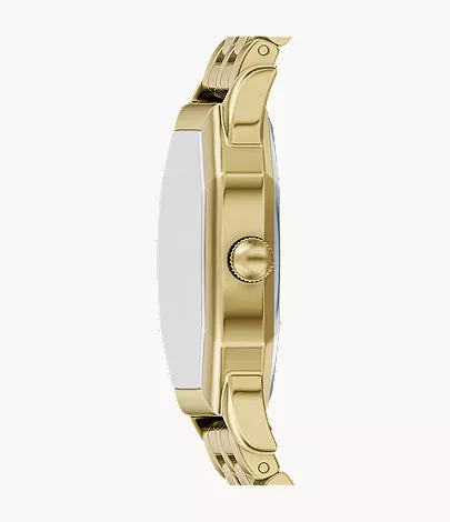 Harlow 27mm Three-Hand Gold-Tone Stainless Steel Watch