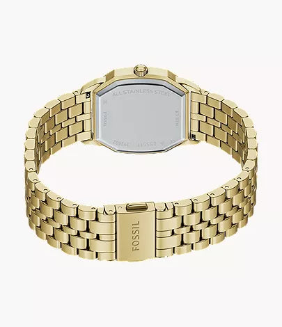 Harlow 27mm Three-Hand Gold-Tone Stainless Steel Watch