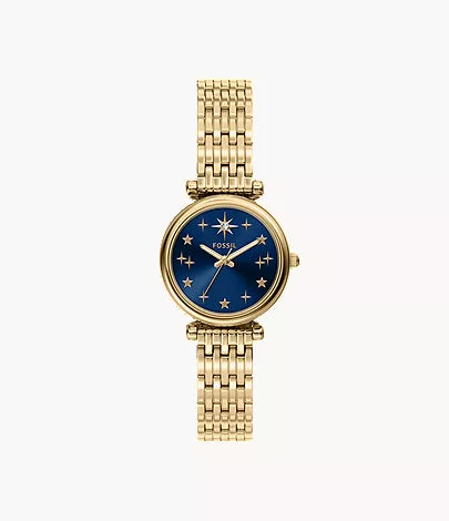 Carlie Mini 28mm Three-Hand Gold-Tone Stainless Steel Watch N2