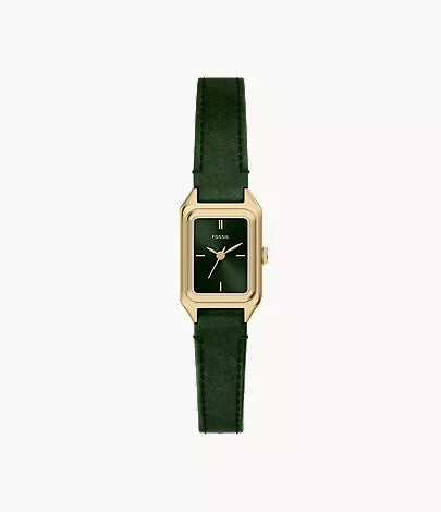 Raquel 18mm Three-Hand Red Leather Watch E5