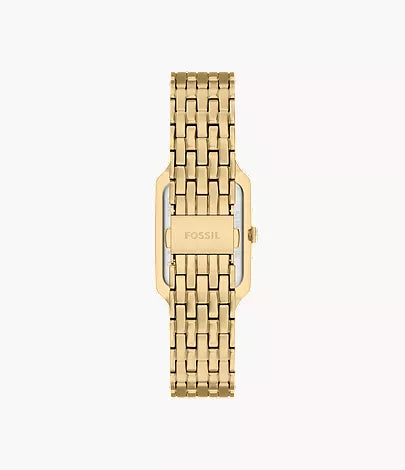 Raquel 23mm Three-Hand Date Gold-Tone Stainless Steel Watch